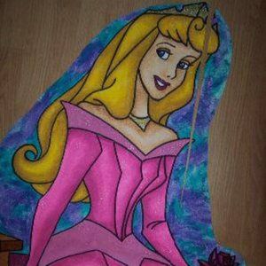 Huge Disney Sleeping Beauty “Aurora” wall mural